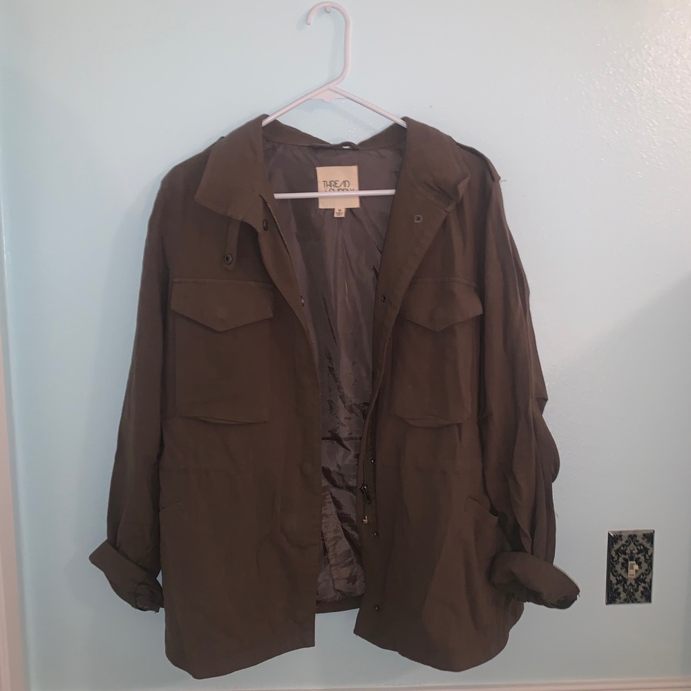 Green Utility Jacket